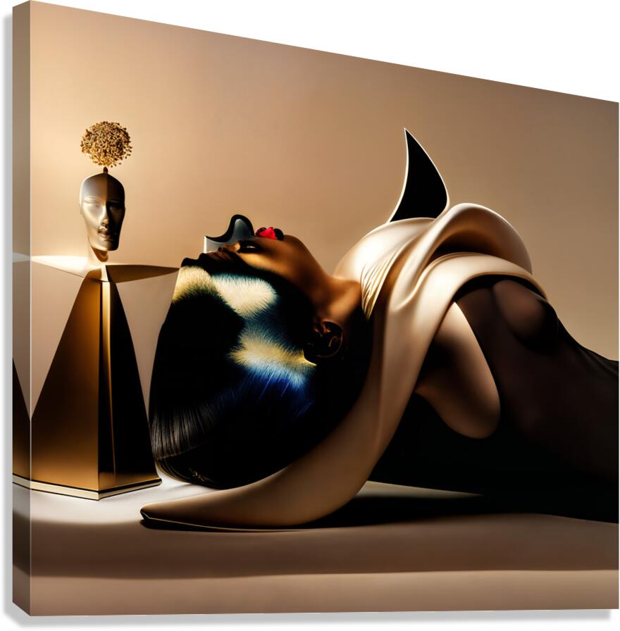 Futuristic Elegance  Canvas Print