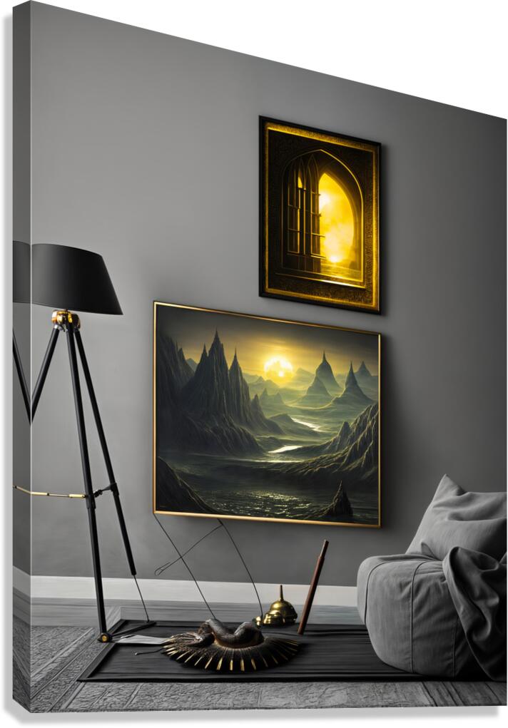  Modern Interior  Canvas Print