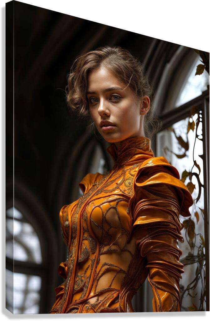 Gothic Elegance  Canvas Print