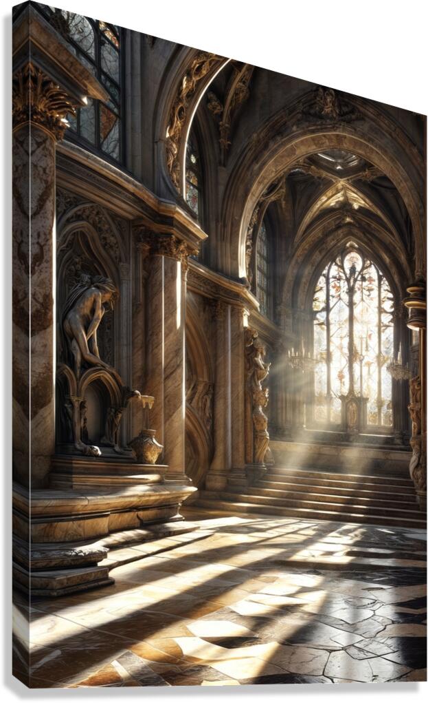  Architectural Structure  Canvas Print