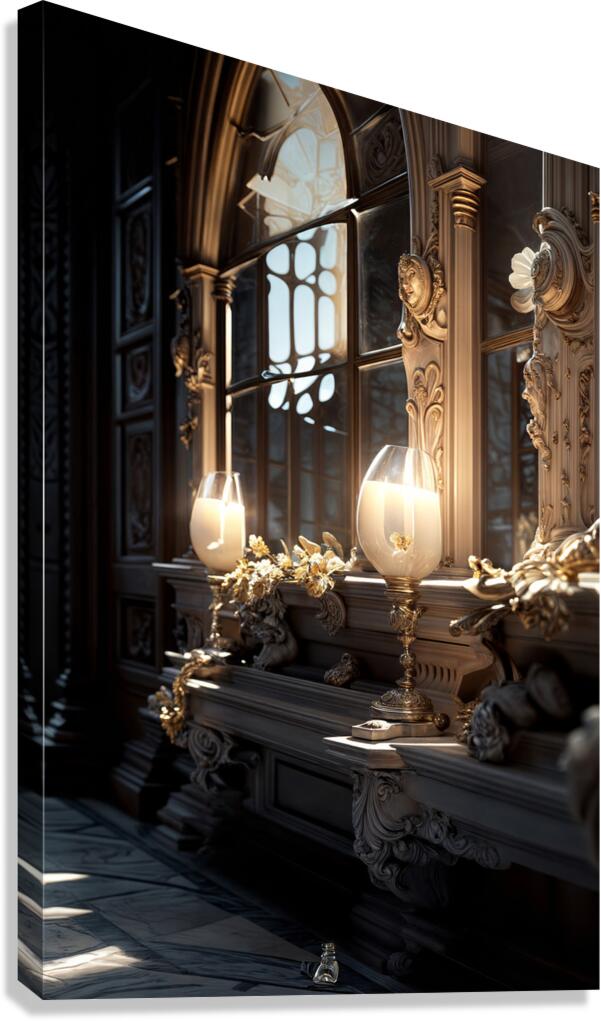 Luxury Interior  Canvas Print