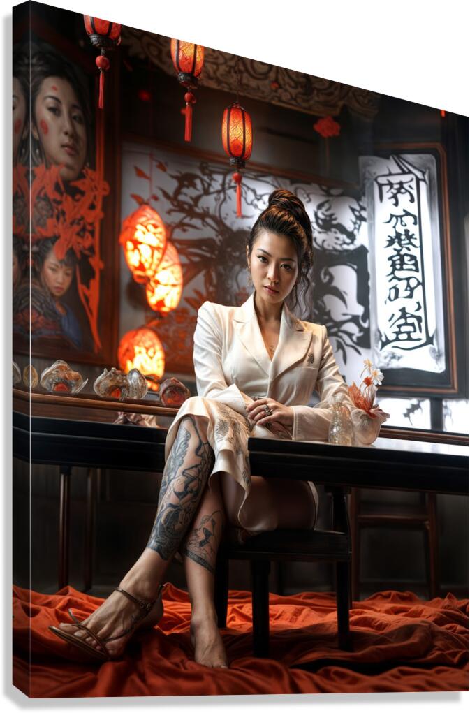 Chinese Inspired  Canvas Print