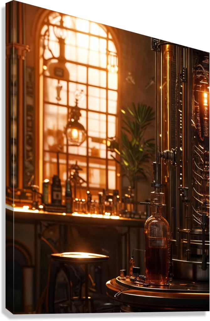 Interior Scene  Canvas Print