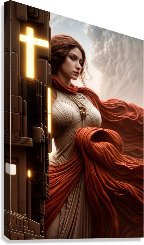  Fantasy Character  Canvas Print