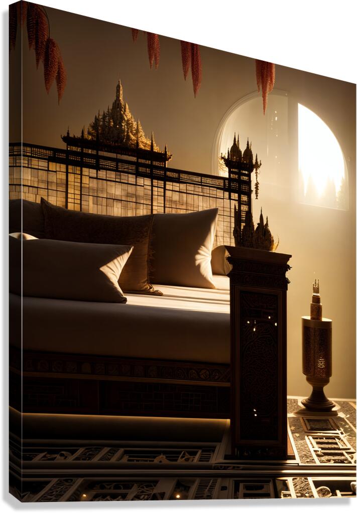  Bedroom Interior  Canvas Print