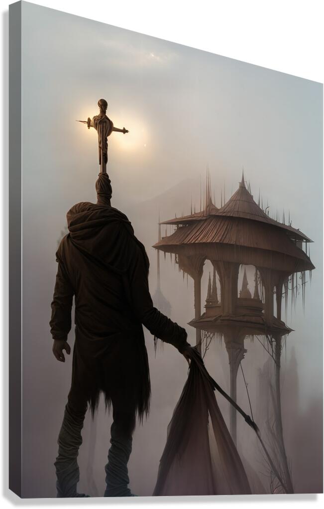Ancient Structure  Canvas Print
