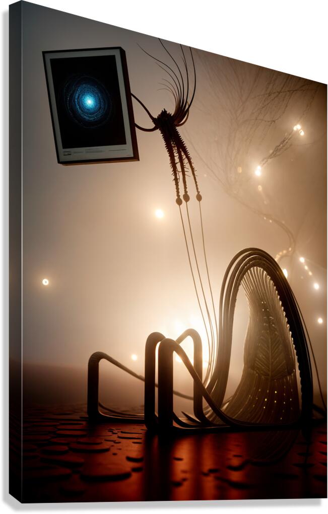 Futuristic Style  Canvas Print