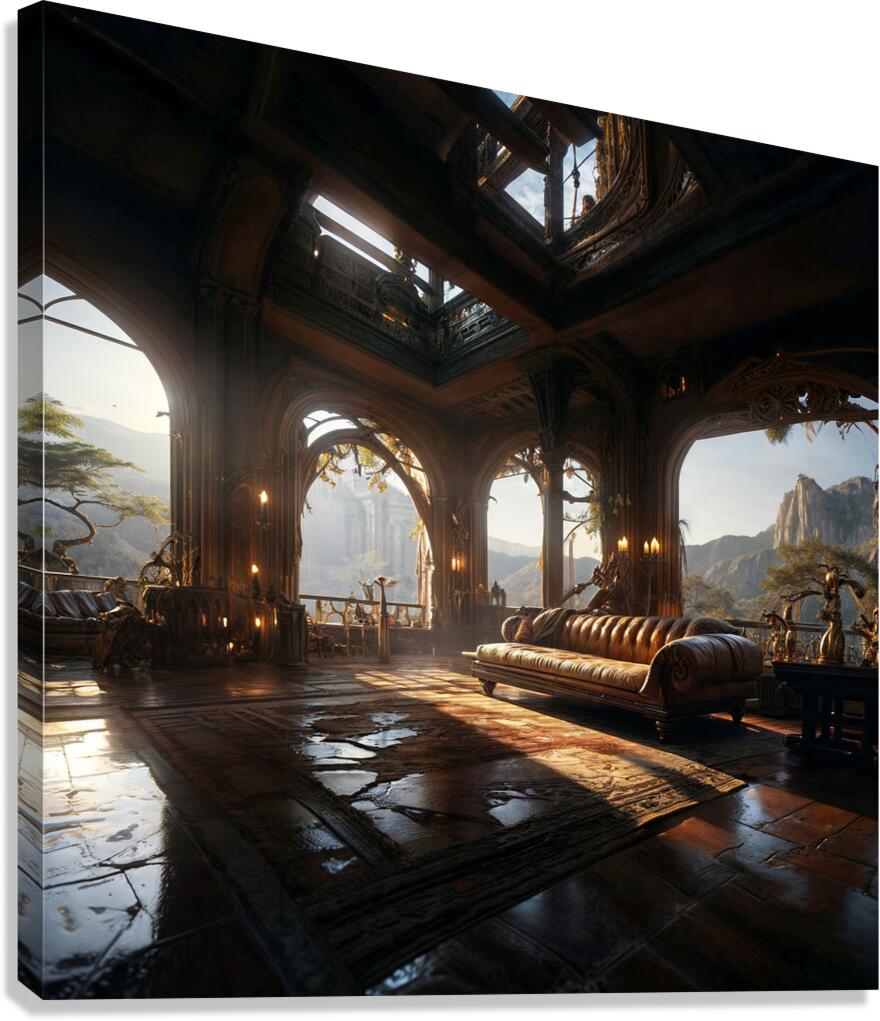 Breathtaking View  Canvas Print