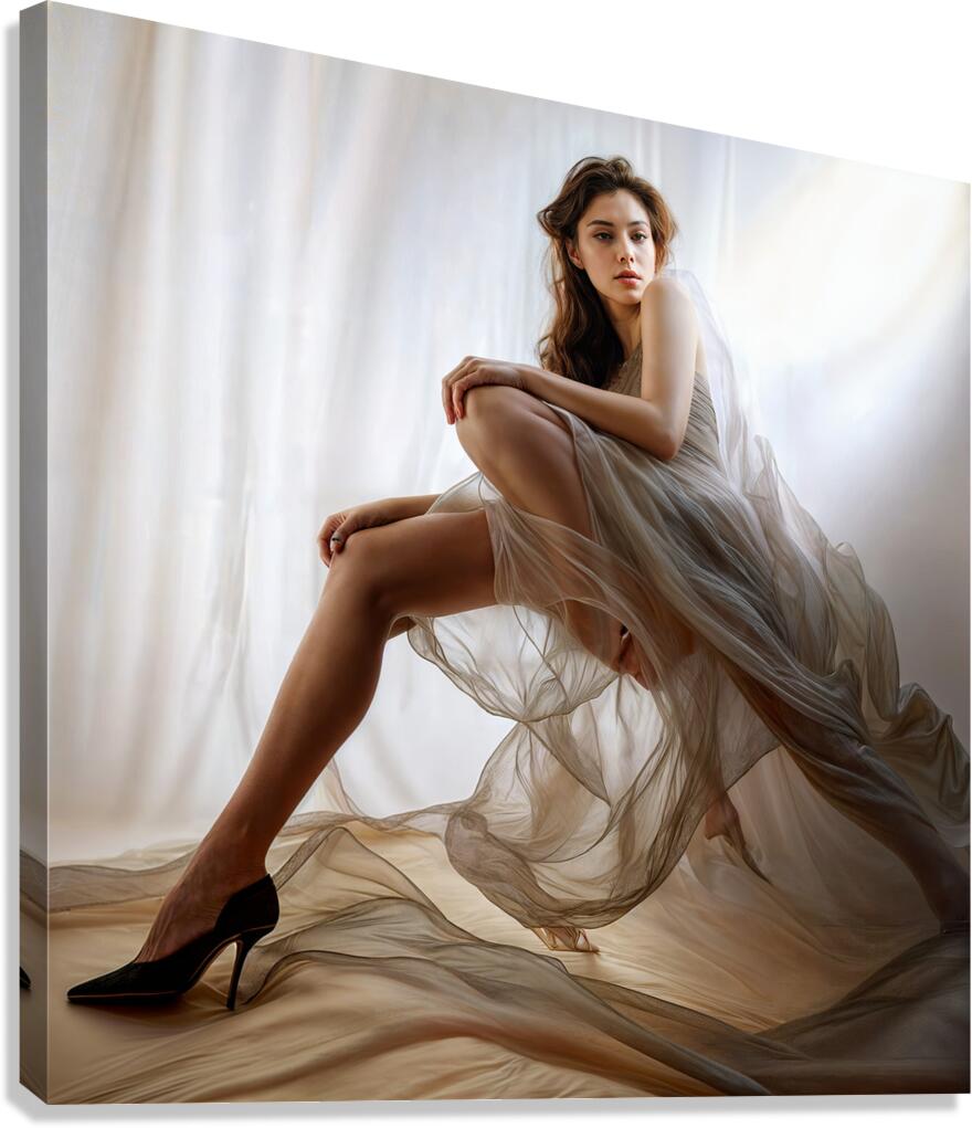 Exuding Elegance  Canvas Print