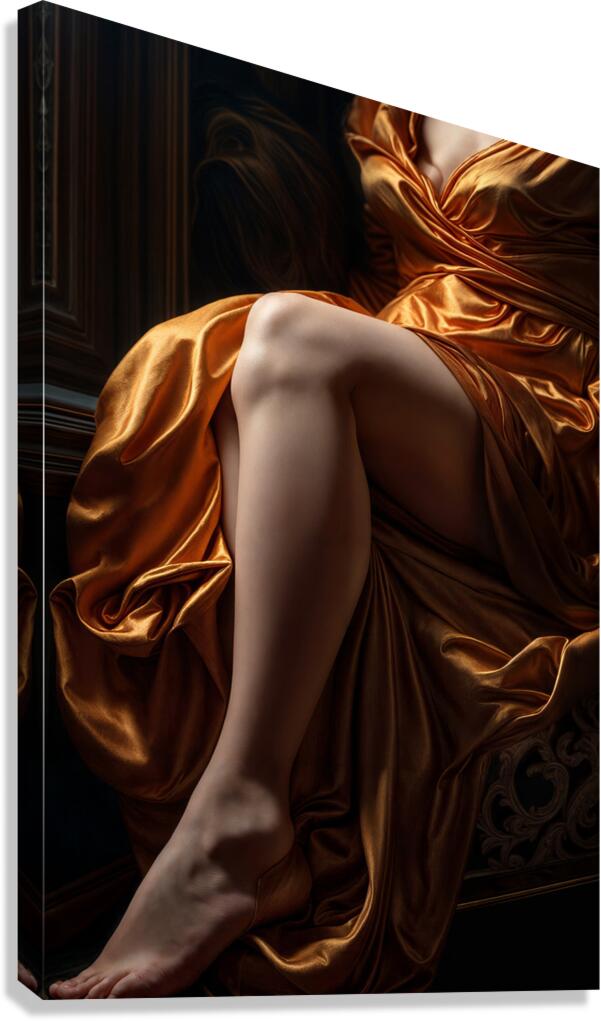 Poised Elegance  Canvas Print