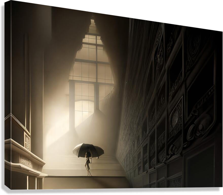Ascending Steps  Canvas Print