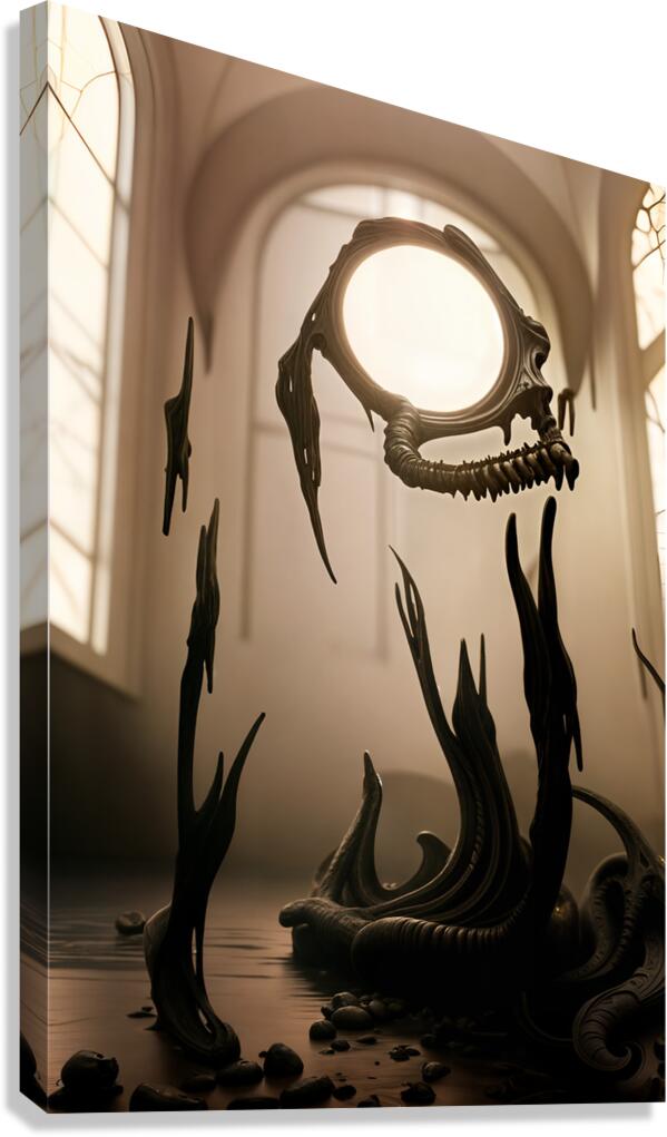  Empty Space  Canvas Print