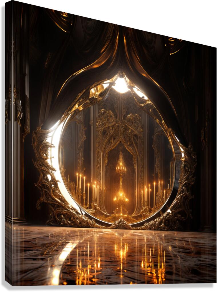  Baroque Elegance  Canvas Print