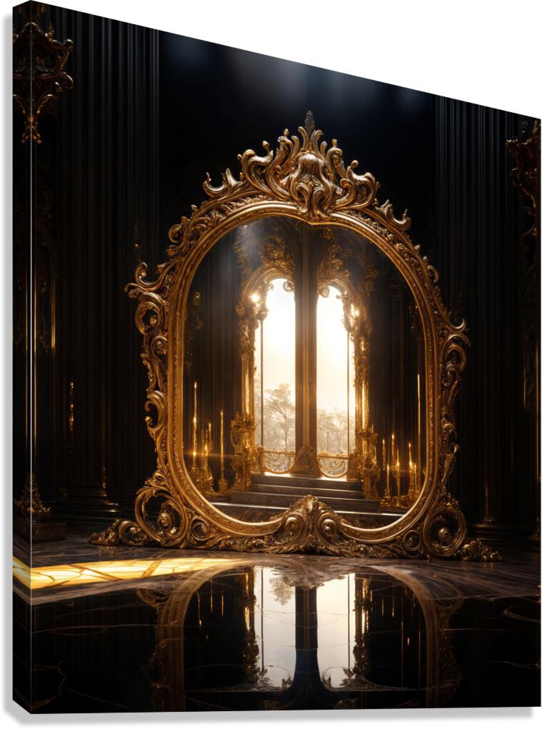 Gilded Frame  Canvas Print