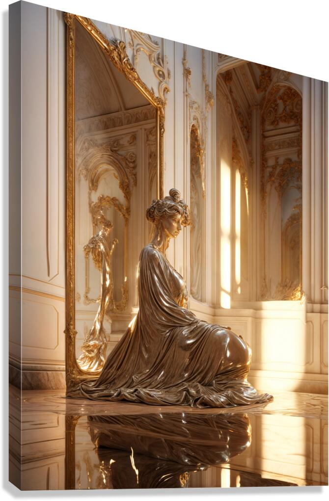 Exquisite Statue  Canvas Print