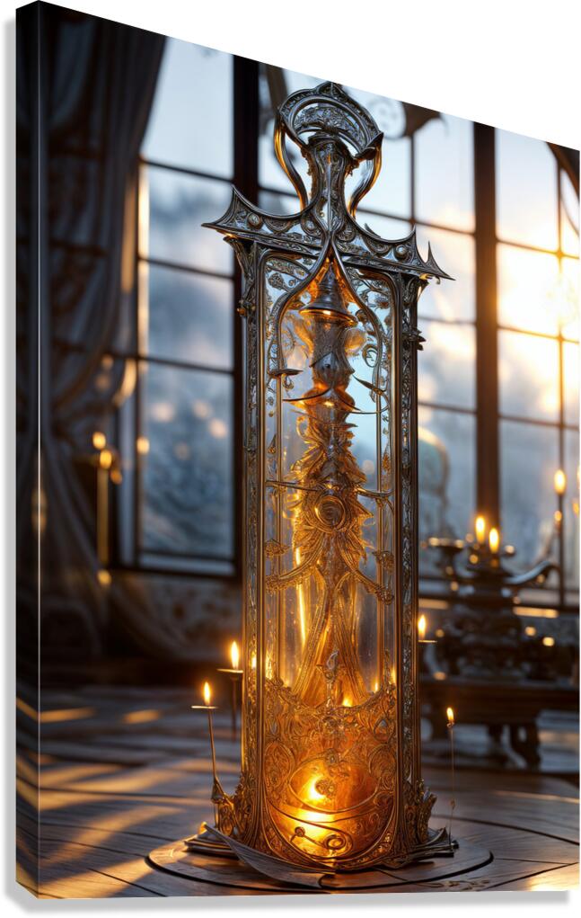  Glass Structure  Canvas Print