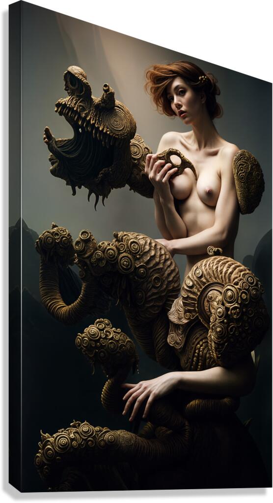 Digital Desire  Canvas Print