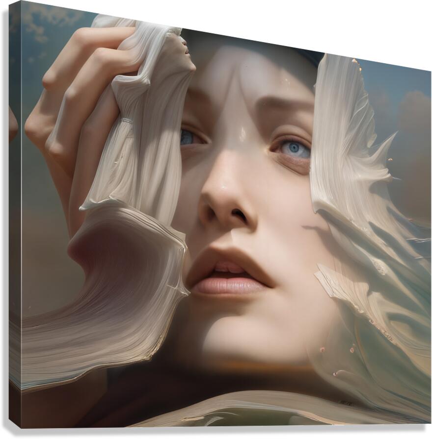  Between Worlds  Canvas Print