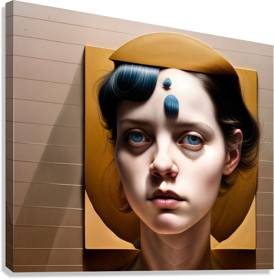  Observers Gaze  Canvas Print