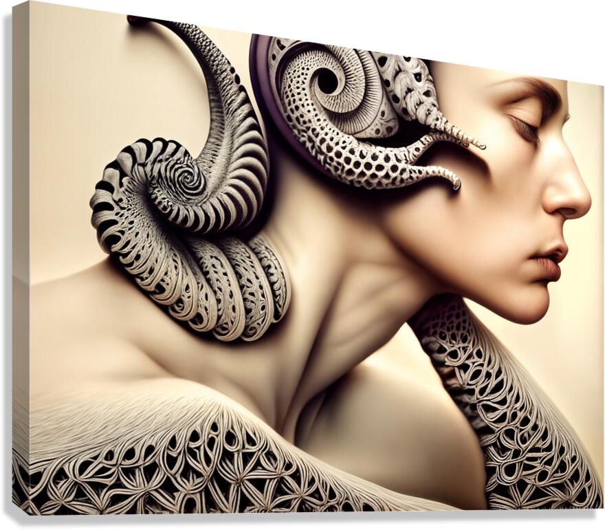  Spiral Forms  Canvas Print