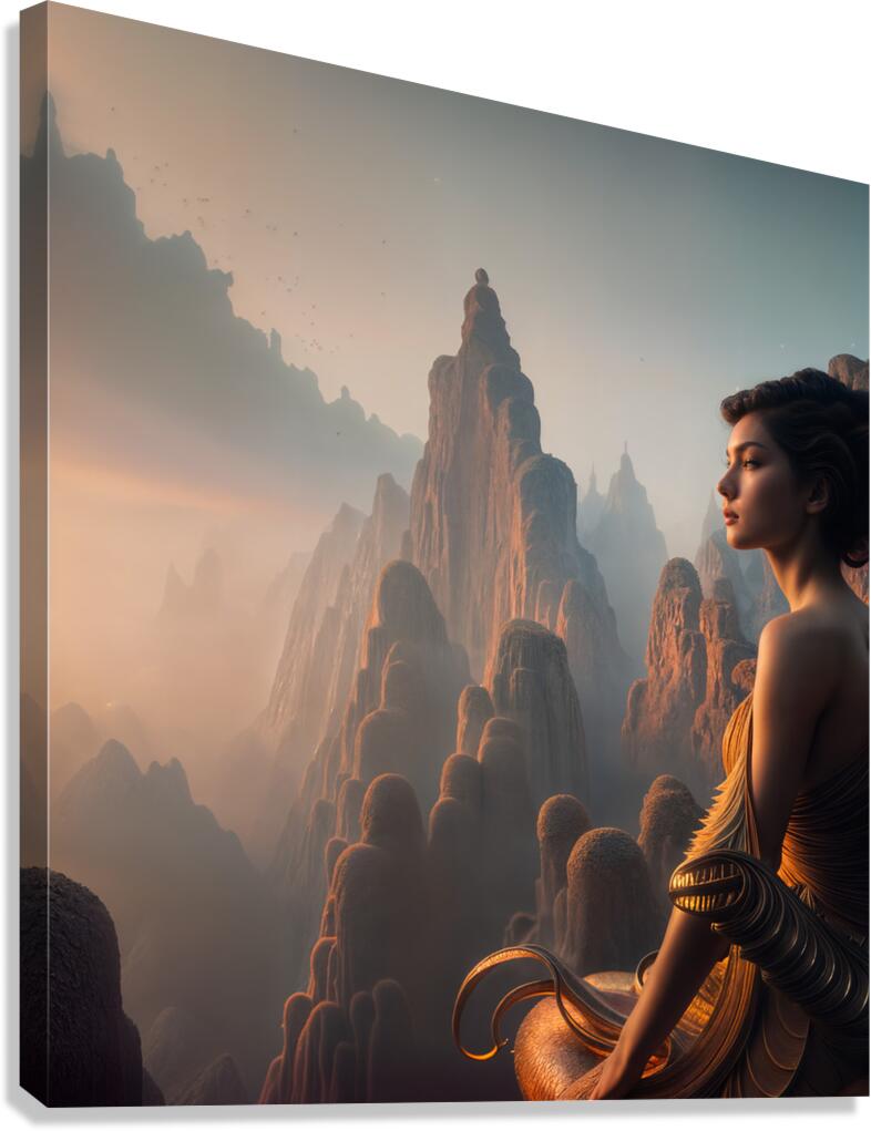  Dusky Sky  Canvas Print