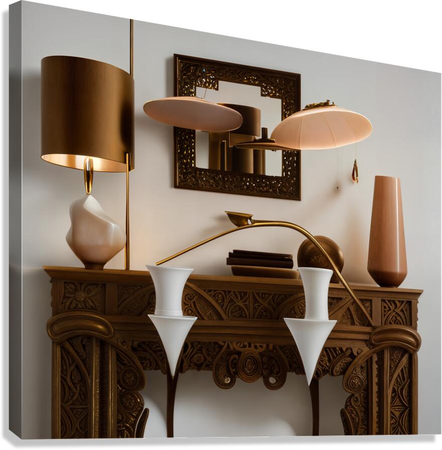  Contemporary Lighting  Canvas Print
