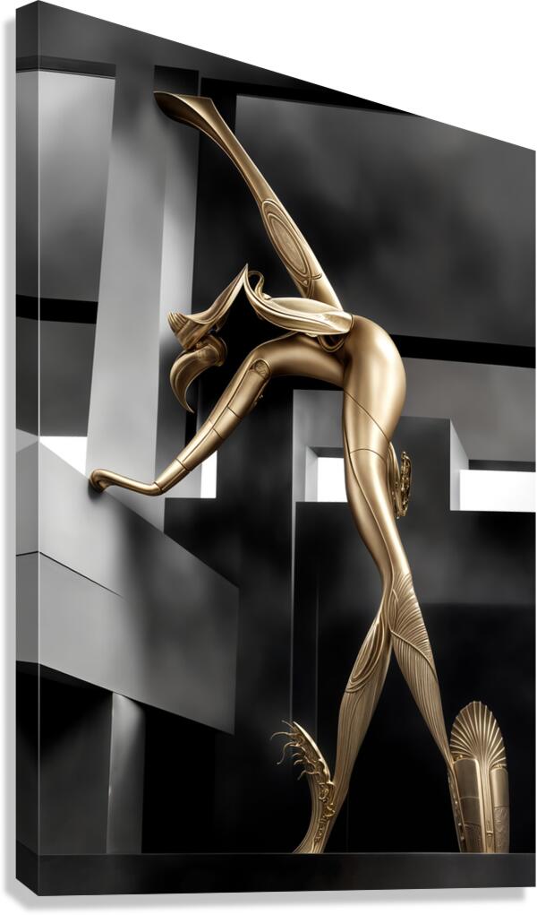  Flexibility and Strength  Canvas Print