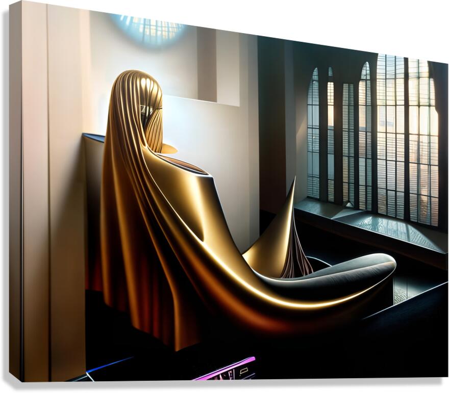  Gilded Cocoon  Canvas Print