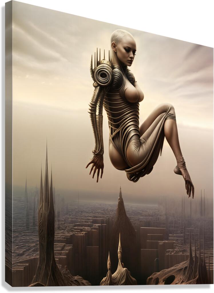 Advanced Technology  Canvas Print
