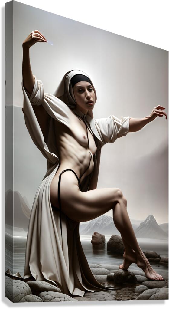 Androgynous  Canvas Print