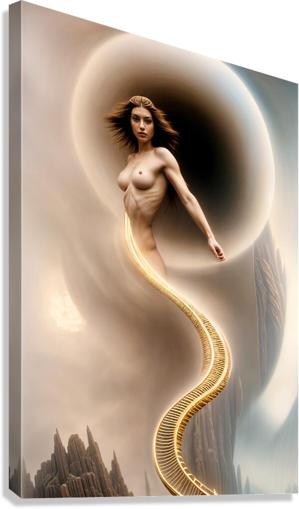 Golden Orb  Canvas Print