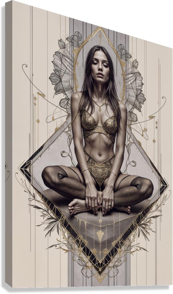 Calm and Composure  Canvas Print