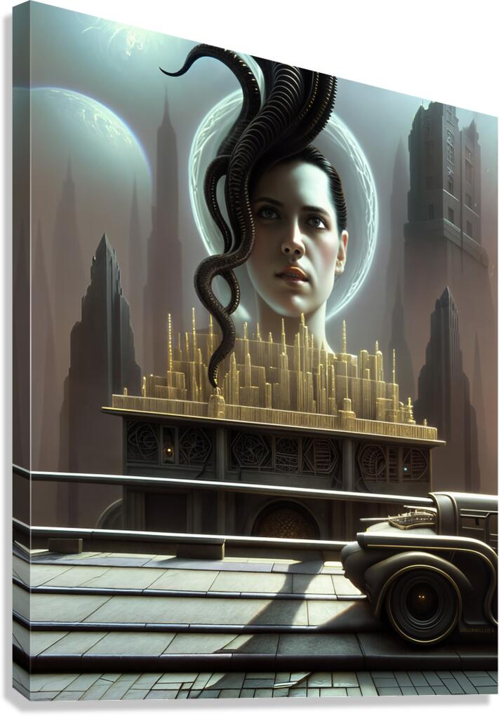 Deep Concentration  Canvas Print