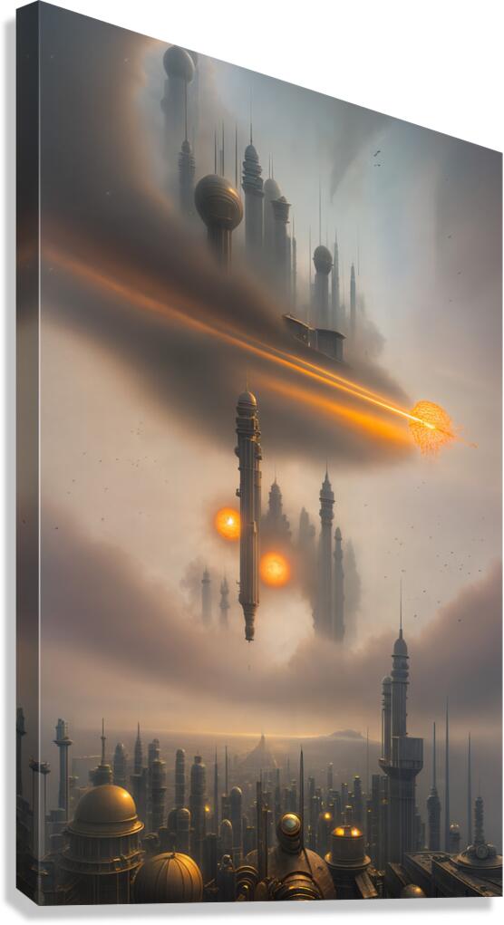  Intense Event  Canvas Print