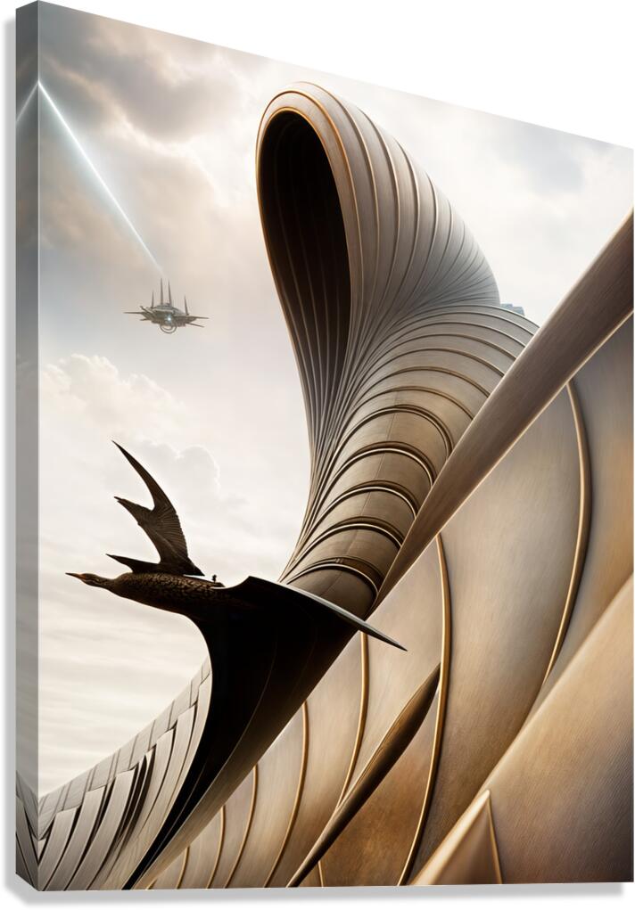  Evocative Piece  Canvas Print