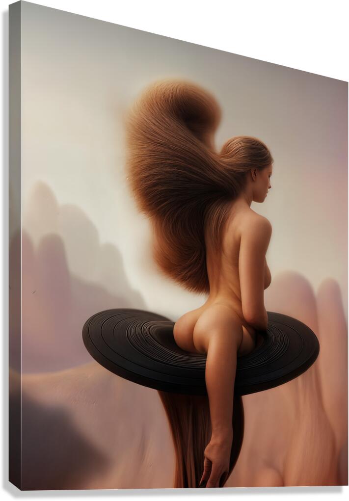 Graceful Form  Canvas Print