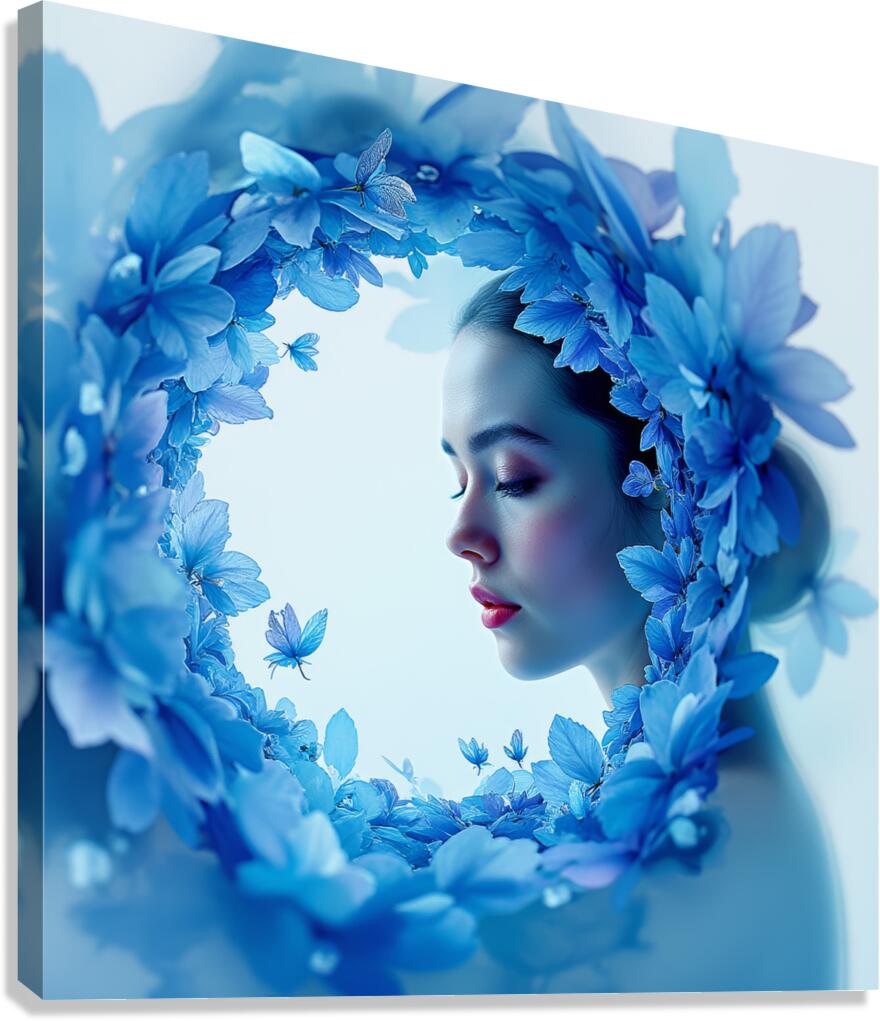 Eyes Closed  Canvas Print