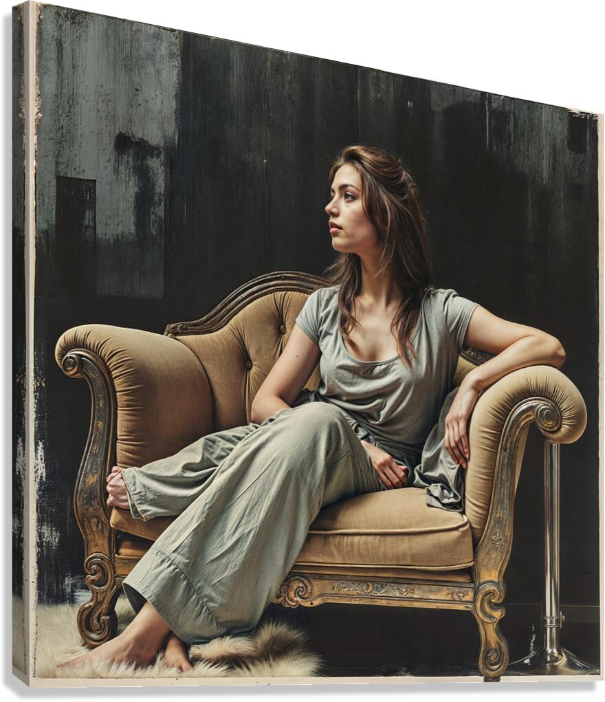  Designed Sofa  Canvas Print