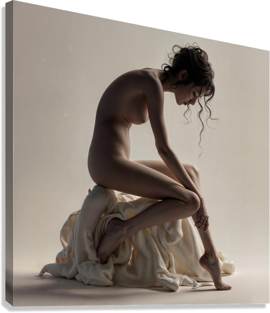 Contemplative Mood  Canvas Print