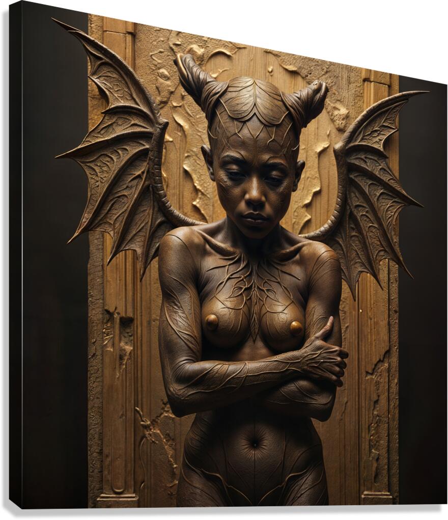 Bat Like Wings  Canvas Print