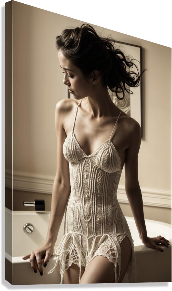 Graceful Lines  Canvas Print