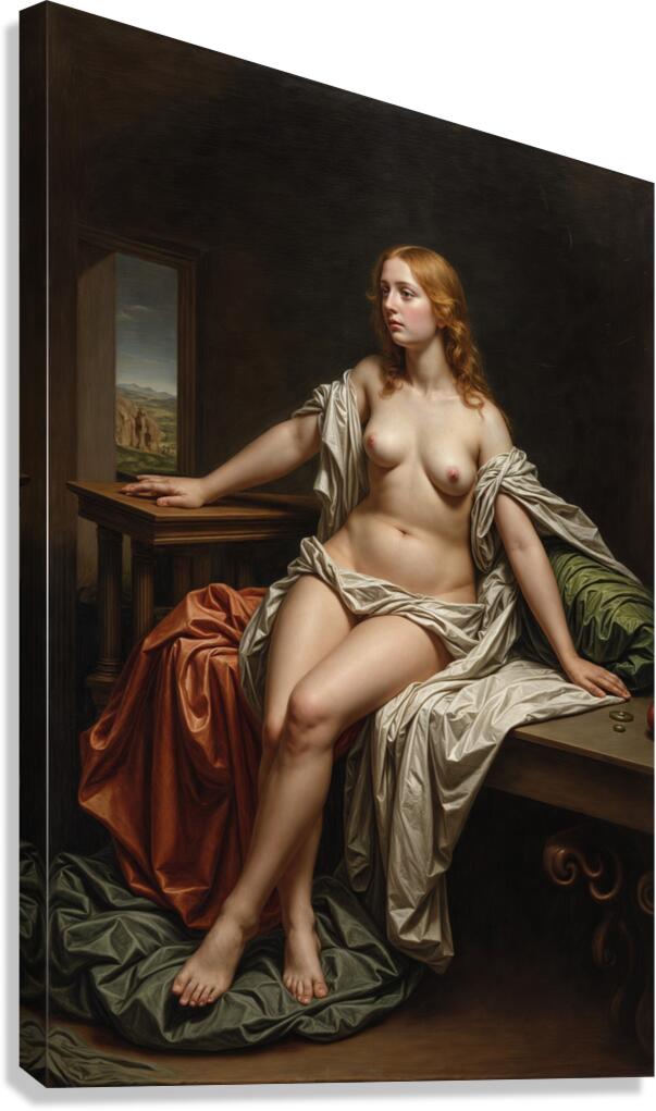 Delicate Build  Canvas Print