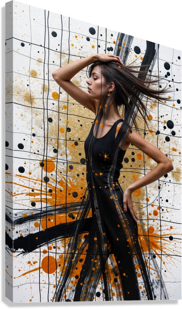  Passion and Expression  Canvas Print