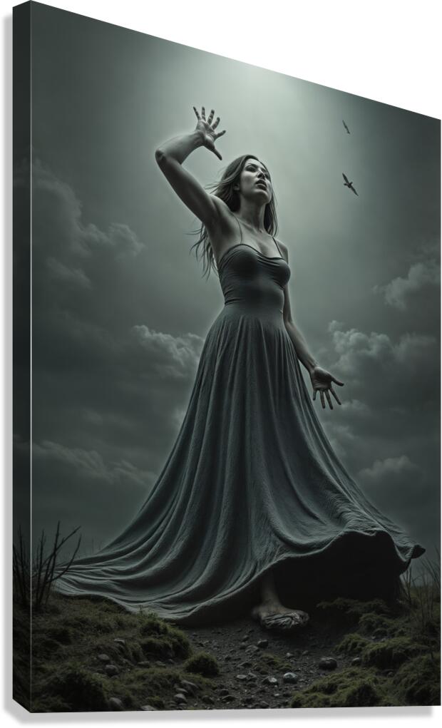  Emotionally Charged  Canvas Print