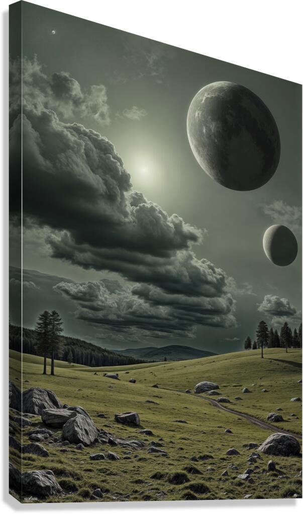  Rolling Hills  Canvas Print