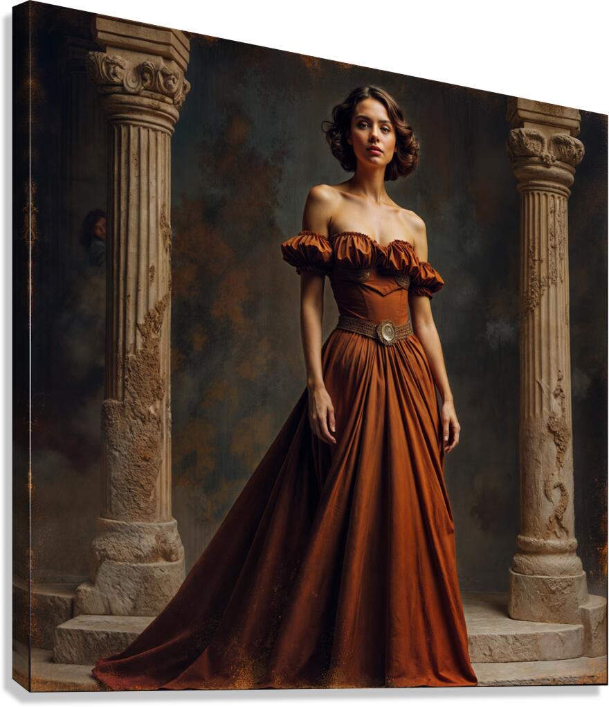 Corseted Structure  Canvas Print