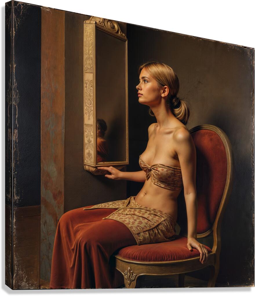  Reflective Mood  Canvas Print