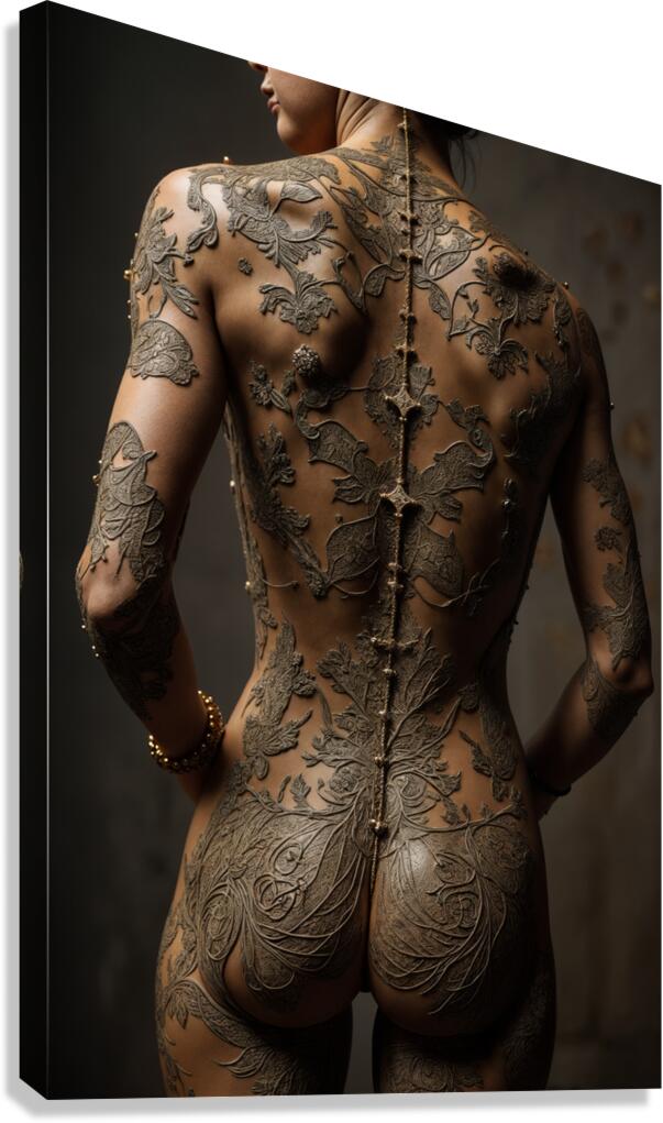 Essentially Nude  Canvas Print