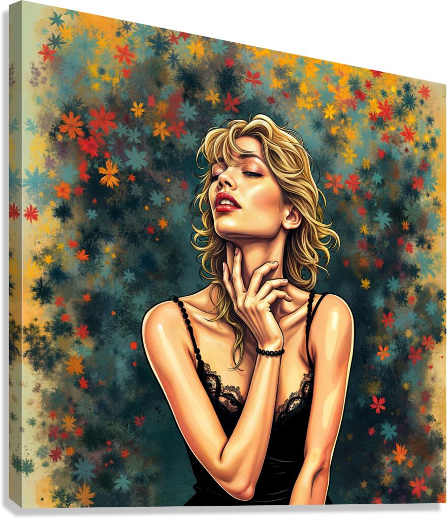  Closed Eyes  Canvas Print