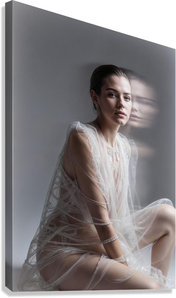 Ghostly Reflection  Canvas Print
